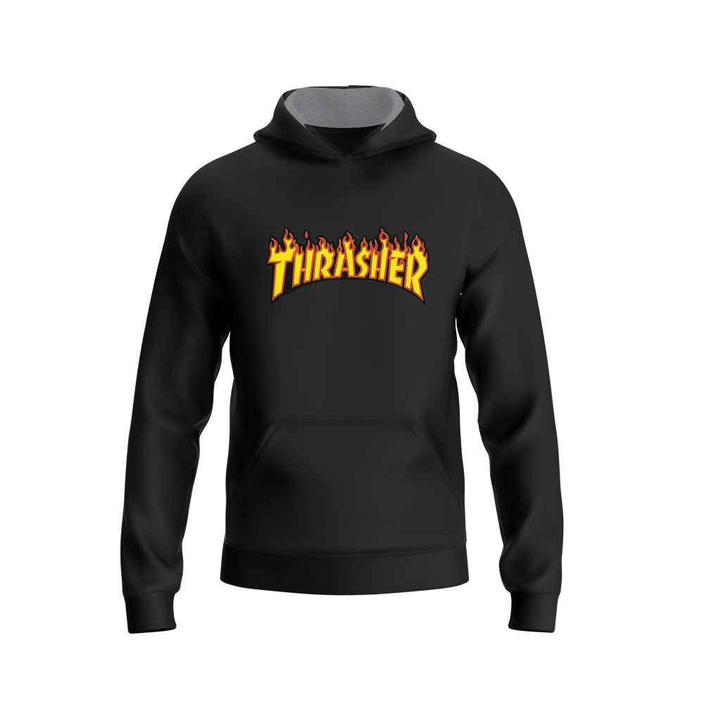 هودی مشکی thrasher