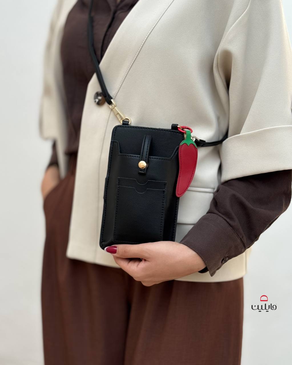کیف موبایلی دخترانه مدل الودی
