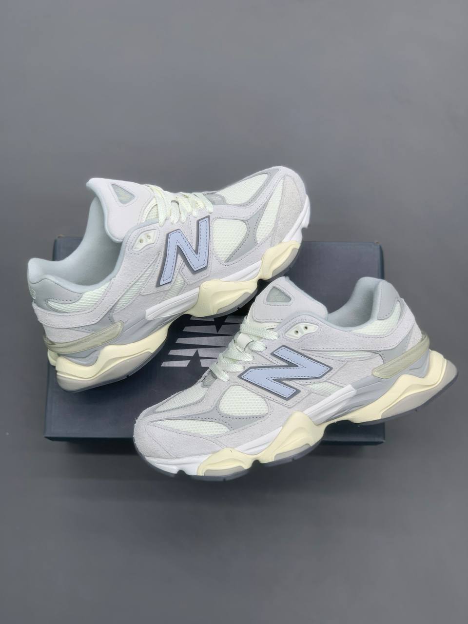 کتونی نیوبالانس (cream – gray) 9060 َNew Balance 9060 - cream - gray