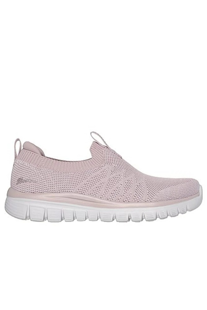 کفش SKECHERS اسکیچرز ورزشی صورتی 100693-LIL اورجینال