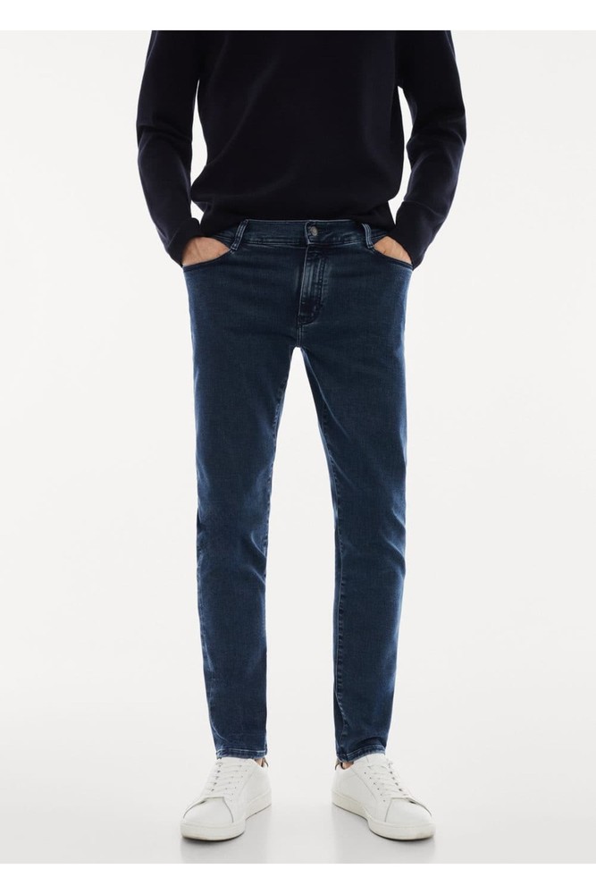 شلوار جین MANGO Man Thermolite® Slim Fit اورجینال