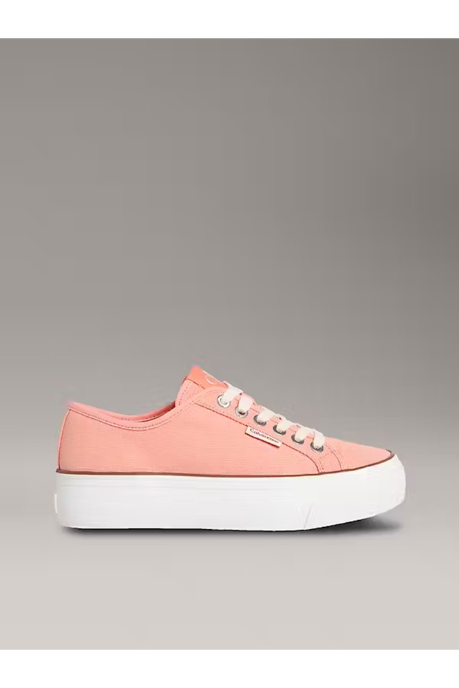 کفش Calvin Klein کالوین کلاین ورزشی VULC FLATFORM CTN LOGO TAG اورجینال