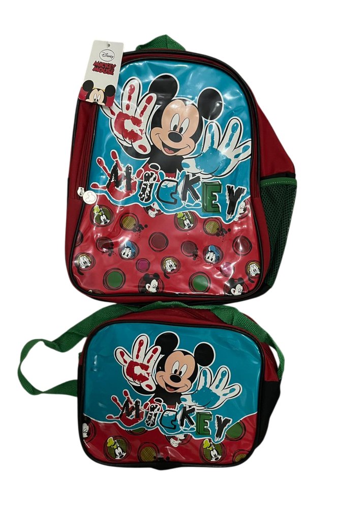 کیف Mickey Mouse مدرسه ابتدایی تغذیه دارای مجوز اورجینال