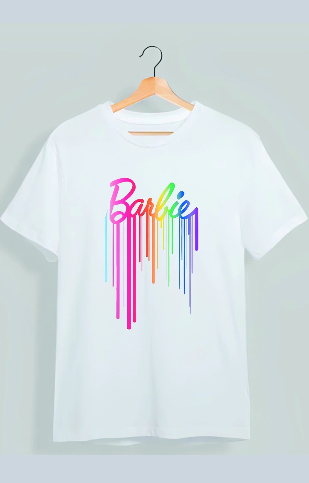 تیشرت اسپان طرح باربی barbie کد 73