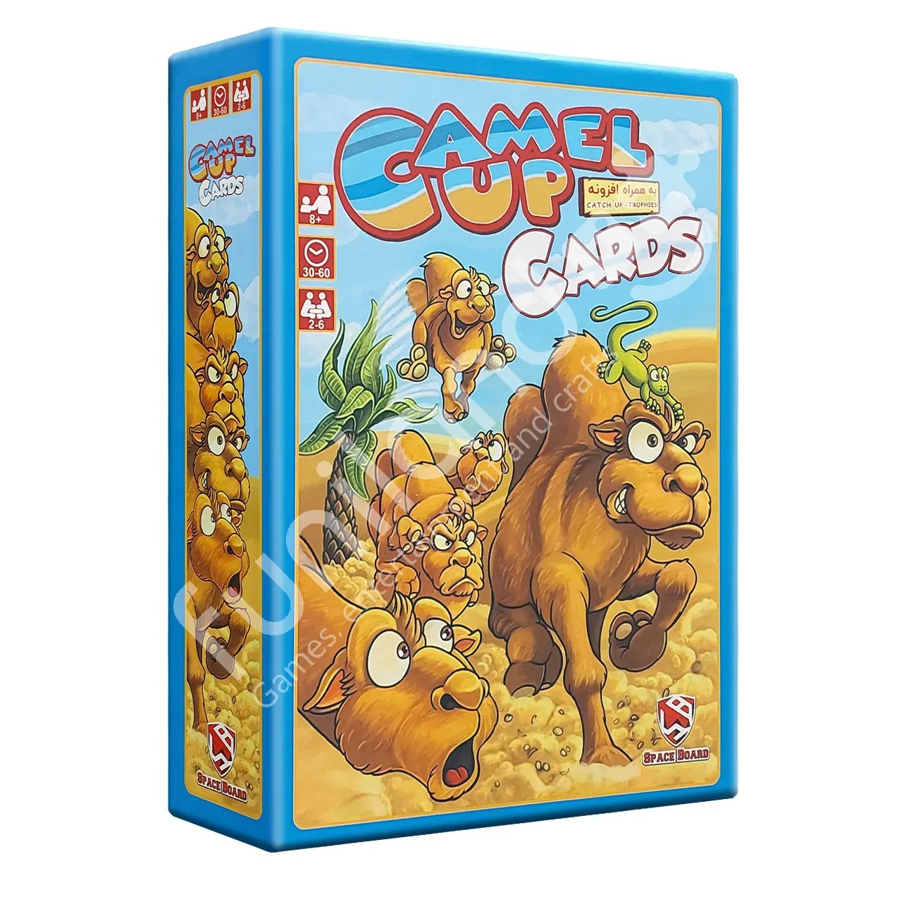 شتر سواری کارتی با افزونه Camel Up Cards
