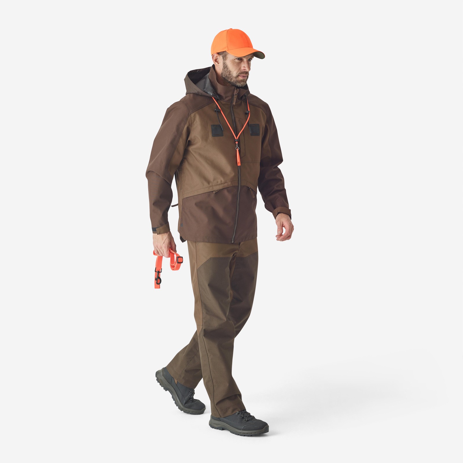 شلوار کارگو مردانه شکار - قهوه‌ای - مناسب شکار و طبیعت‌گردی - Bois 500