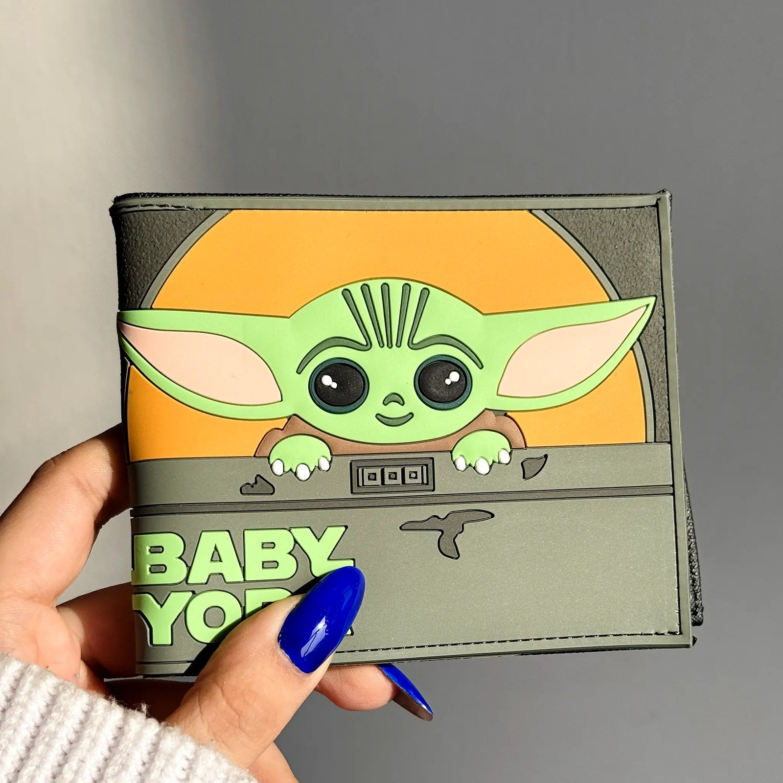 کیف پول Star-wars بیبی یودا سیلیکونی