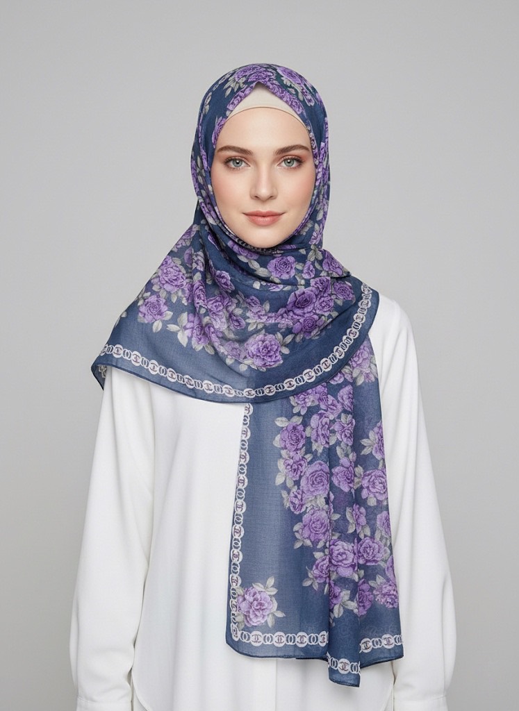 شال غنچه نخی