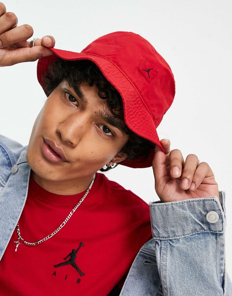 کلاه باکت یونیسکس برند جردن Nike Air jordan logo Bucket hat