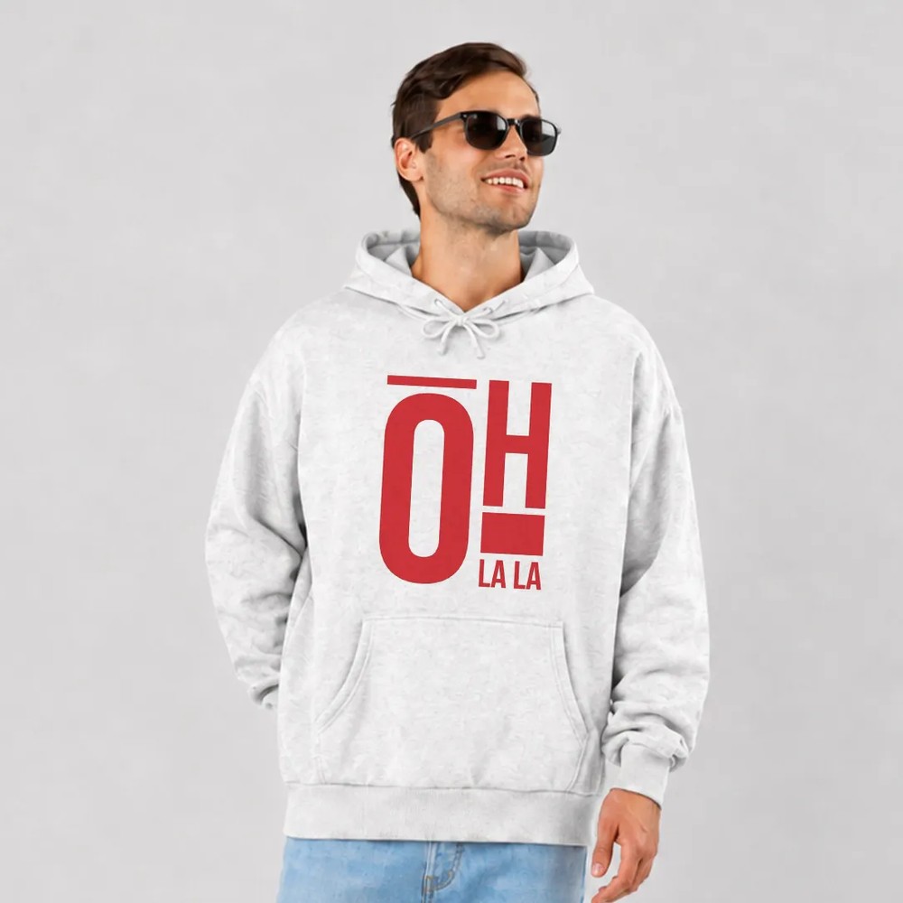 هودی تایپوگرافی اوه لا لا (Oh La La) کد po6195