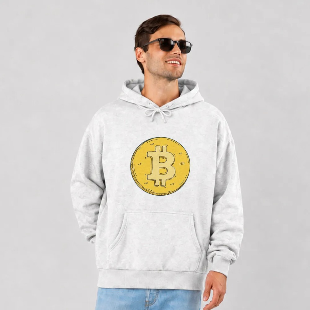 هودی بیت‌کوین طرح سکه مینیمال (Bitcoin) کد po1947