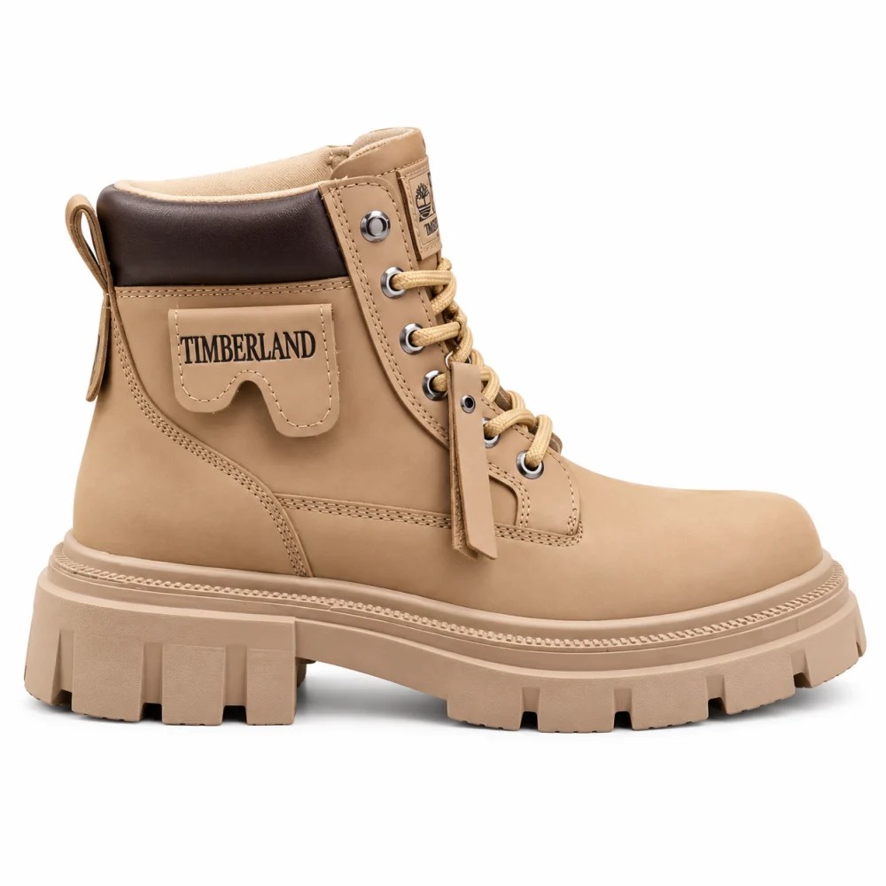نیم‌بوت زنانه Timberland Jib مدل 4378 نسکافه‌ای
