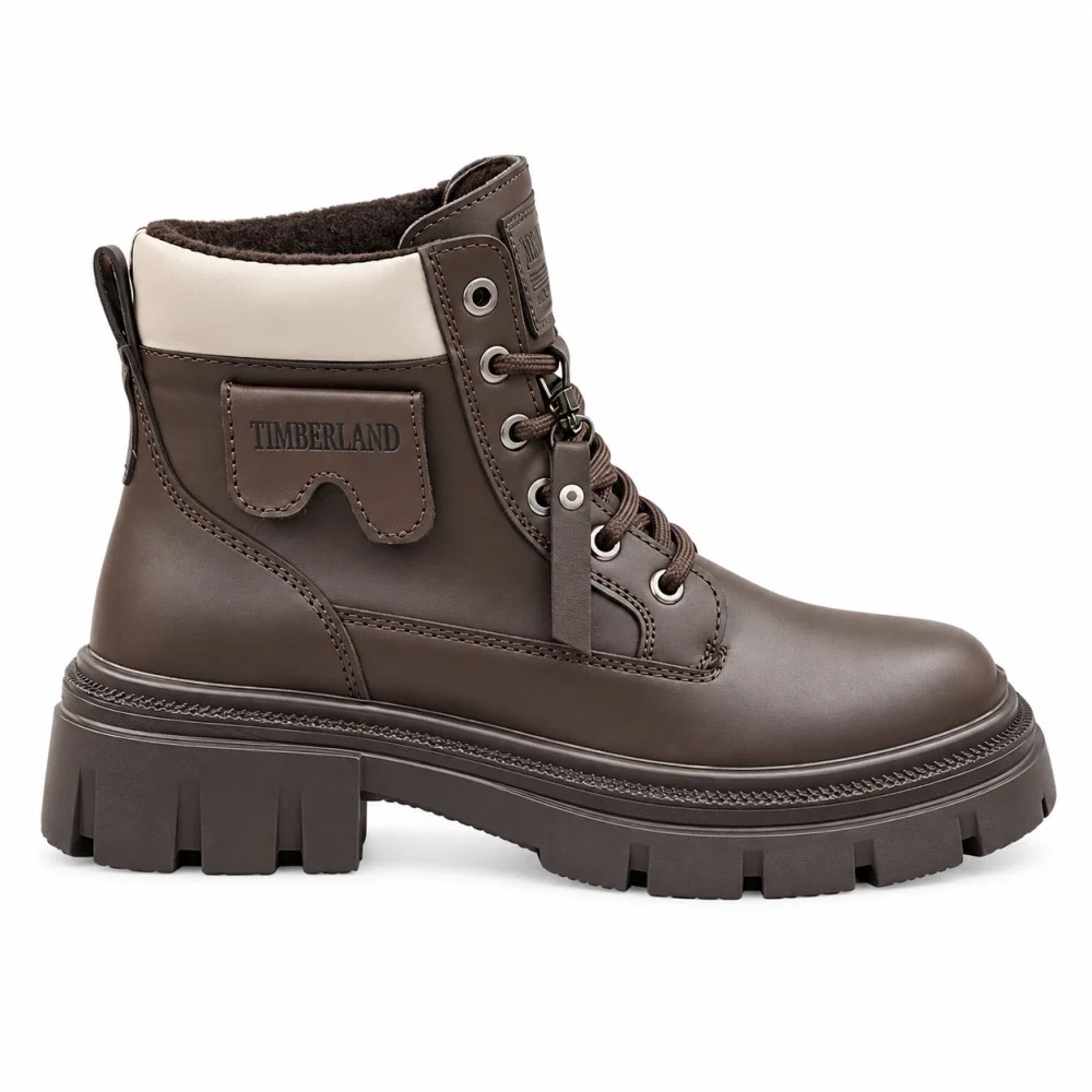 نیم‌بوت زنانه Timberland Jib مدل 4378 قهوه‌ای