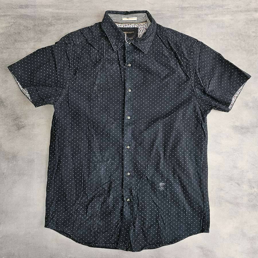 پیراهن نخی خوش‌رنگ Denim