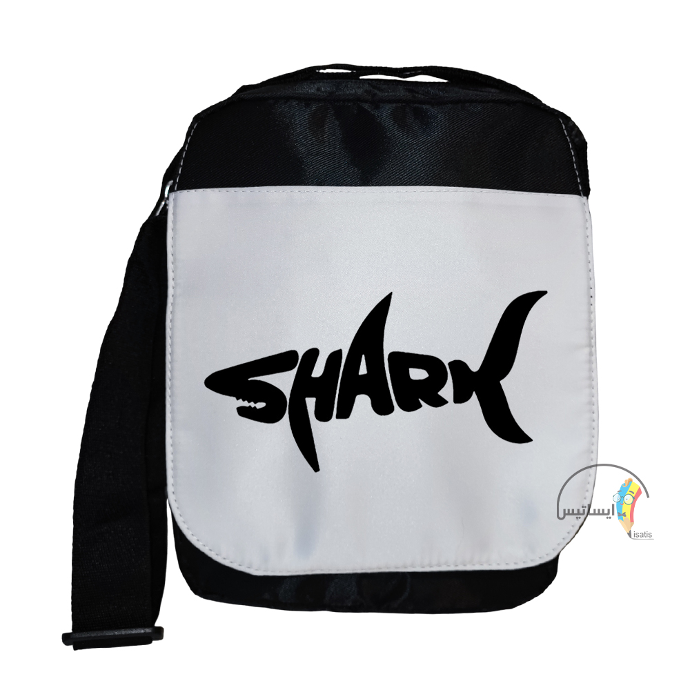 کیف دوشی سایز بزرگ طرح کوسه مدل Shark کد A1