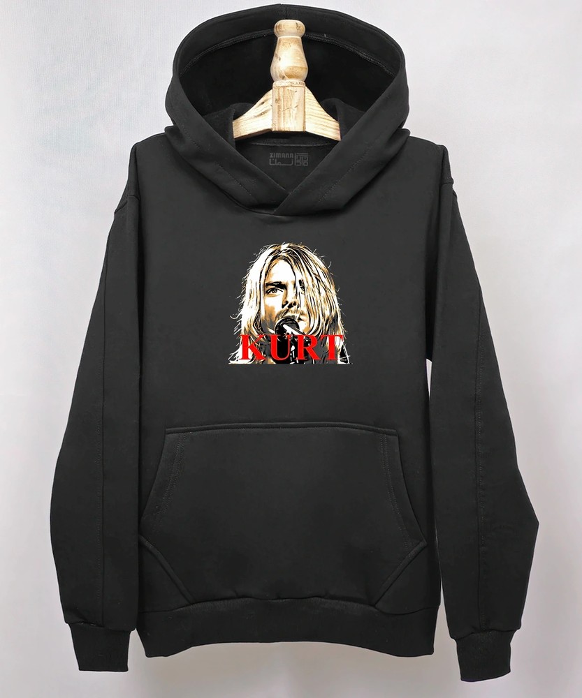 هودی مردانه و زنانه مدل Kurt Cobain Nirvana