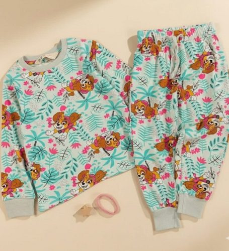 ست بلوز شلوار اسکای برند h&m