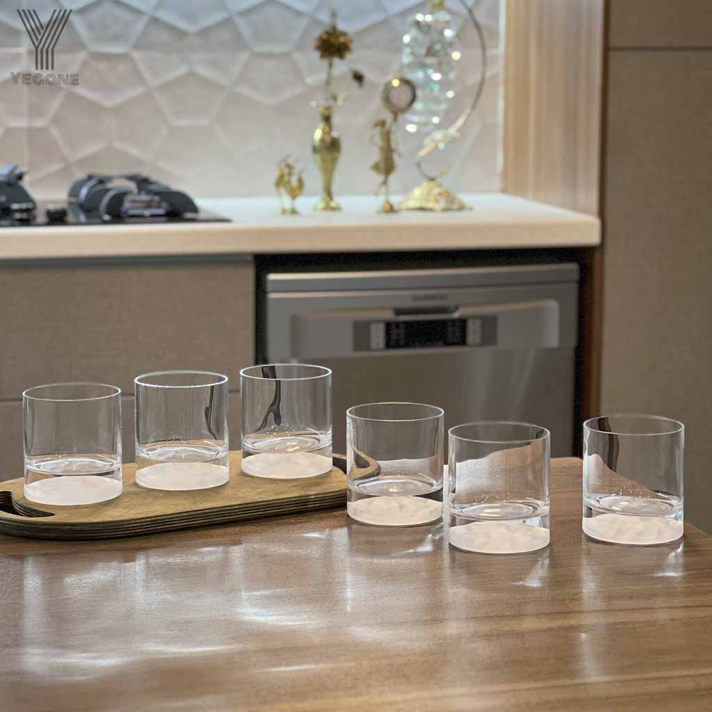 نیم لیوان پاشاباغچه مدل کلاب آیس نود Club ice Nude کد 64039