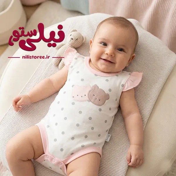 زیردکمه رکابی دخترانه طرح لیتل کیتی little kitty برند دانالو danaloo