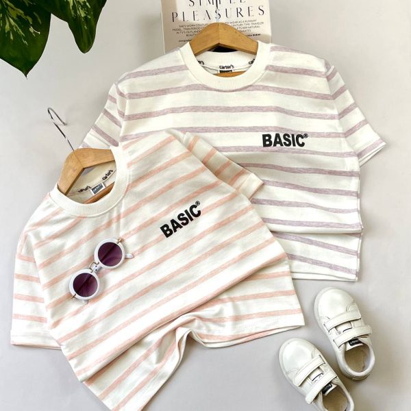 تیشرت تک راه راه BASIC