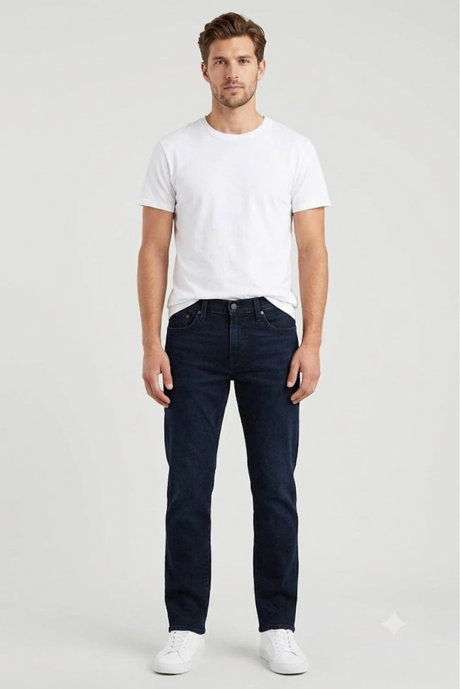 شلوار جین مردانه لیوایز بیسیک آبی سرمه ای | 511-0032 Levi’s TR