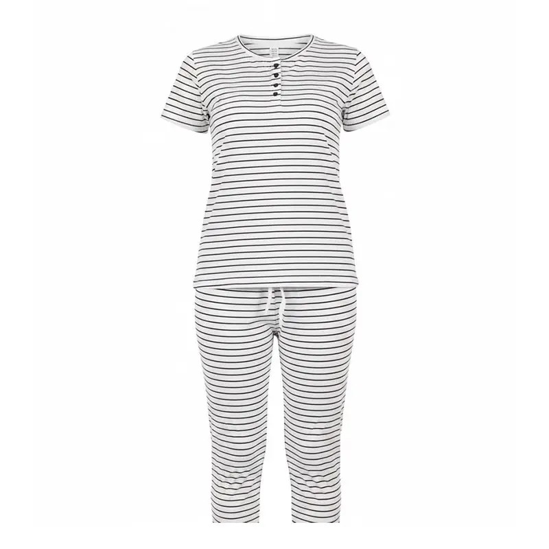 ست تیشرت و‌شلوارک‌ H&M (اصل وارداتی) مدل سفید یاس