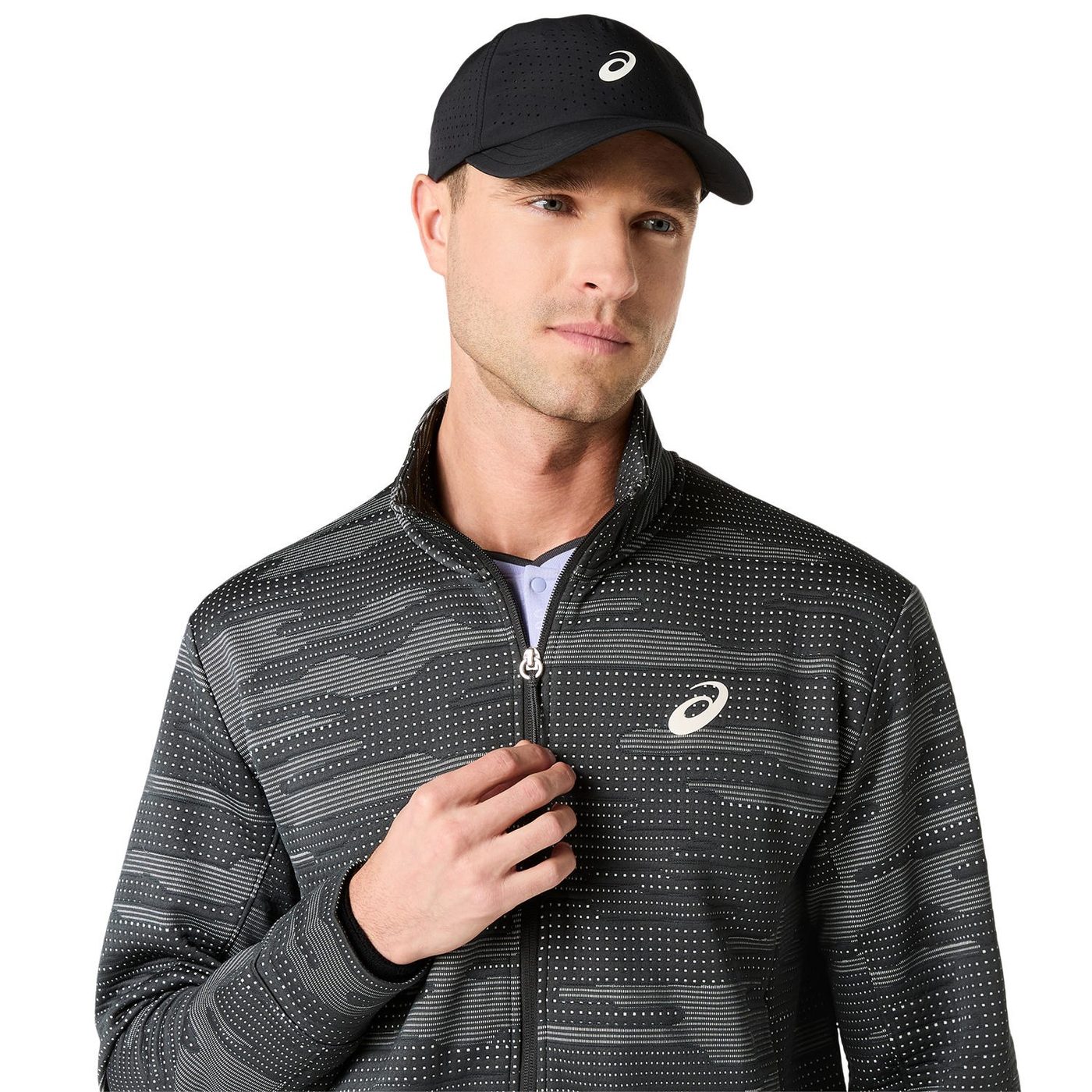 سویشرت تنیس مردانه اسیکس ASICS Match Jacket – خاکستری