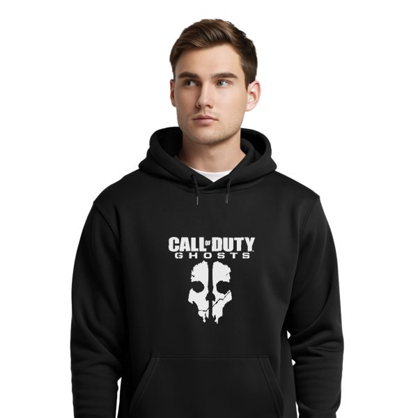 هودی مشکی طرح Call of Duty Ghosts کد G009