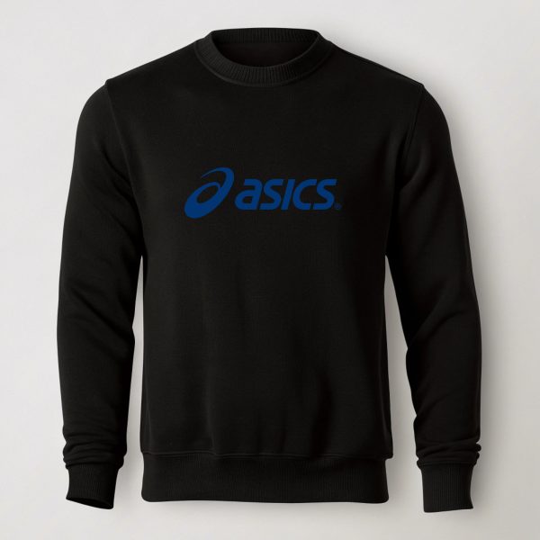 سویشرت دورس مشکی طرح برند آسیکس Asics