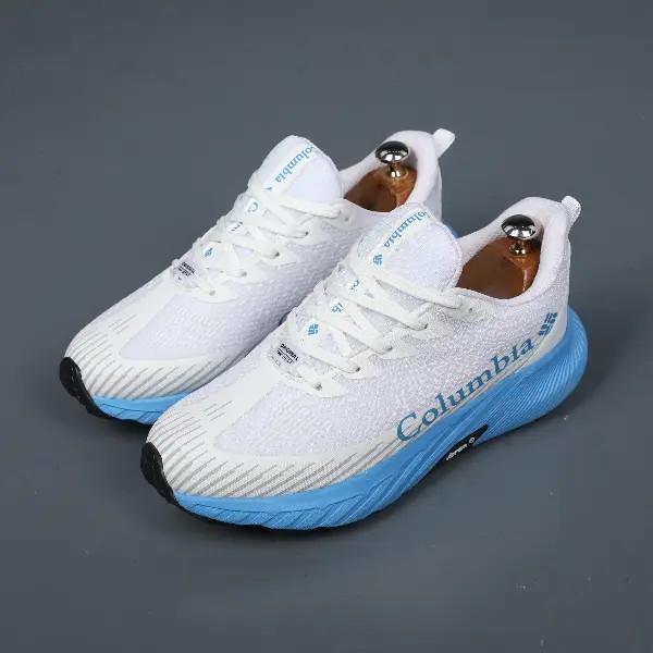 کتونی مردانه مدل Columbia سفید آبی PAYANDEH 02