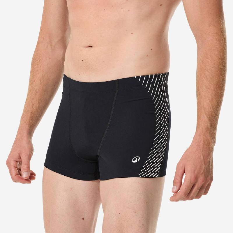 مایو مردانه DECATHLON <br> مدل Men’s Boxer Shorts – Black/Red – Fiti