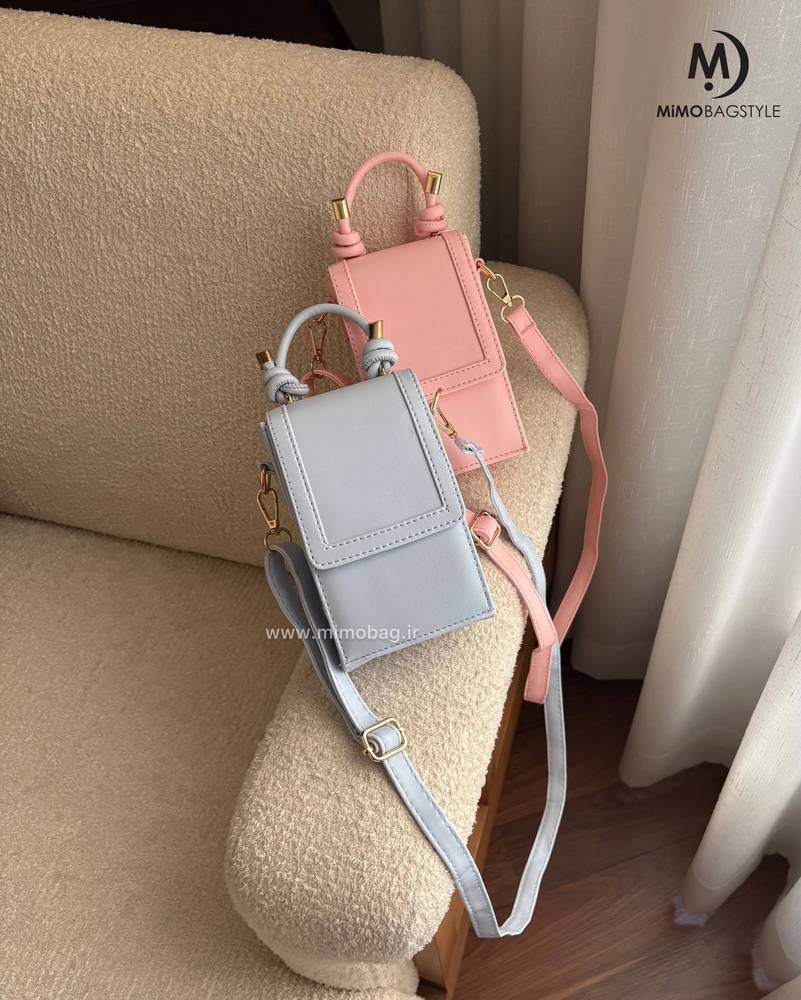کیف موبایلی دخترانه گلی