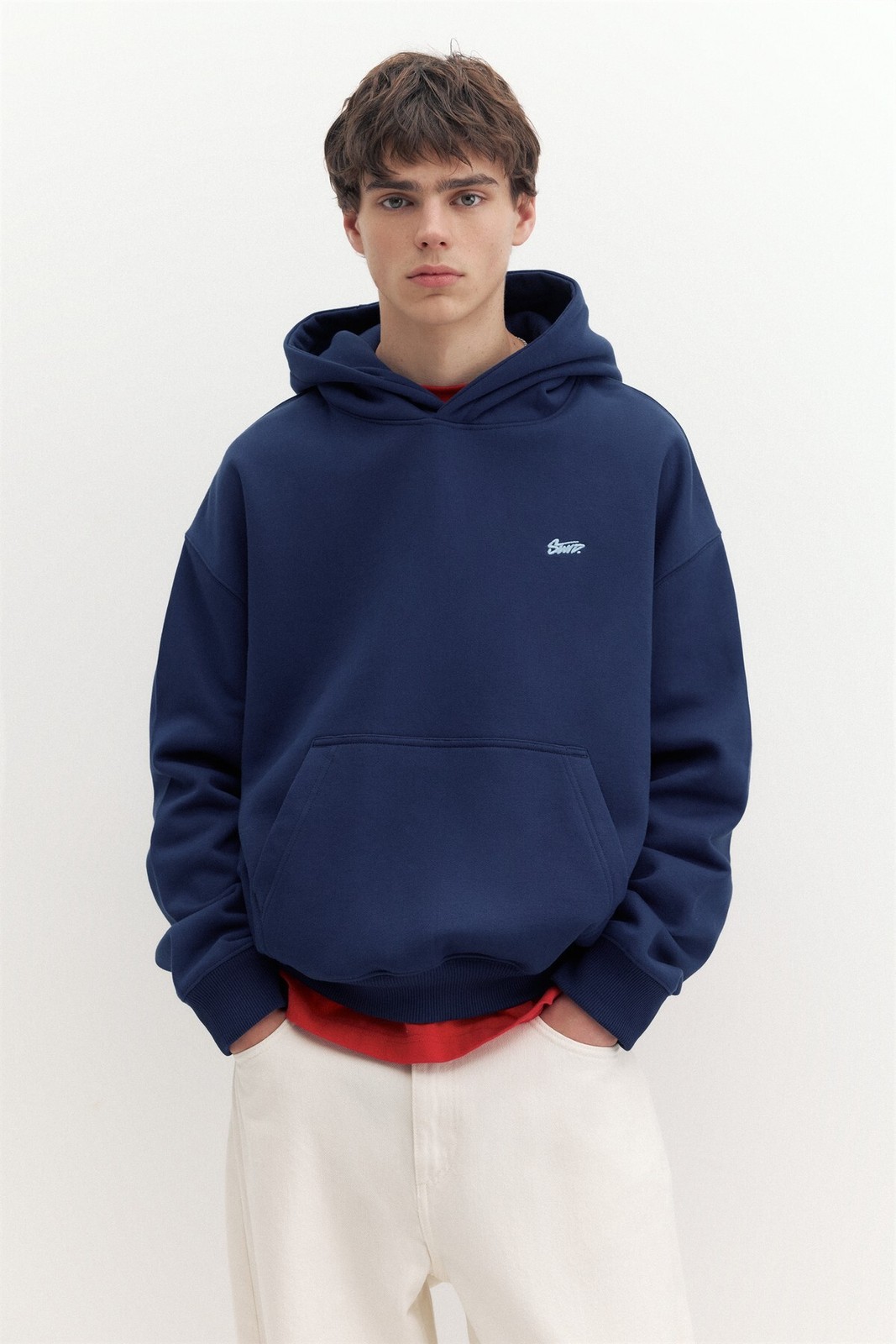 هودی Pull & Bear جعبه ای STWD اورجینال