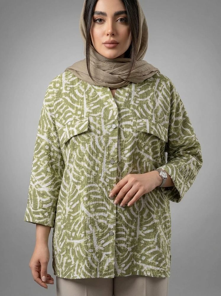 شومیز زنانه نخی روزمره کد 152