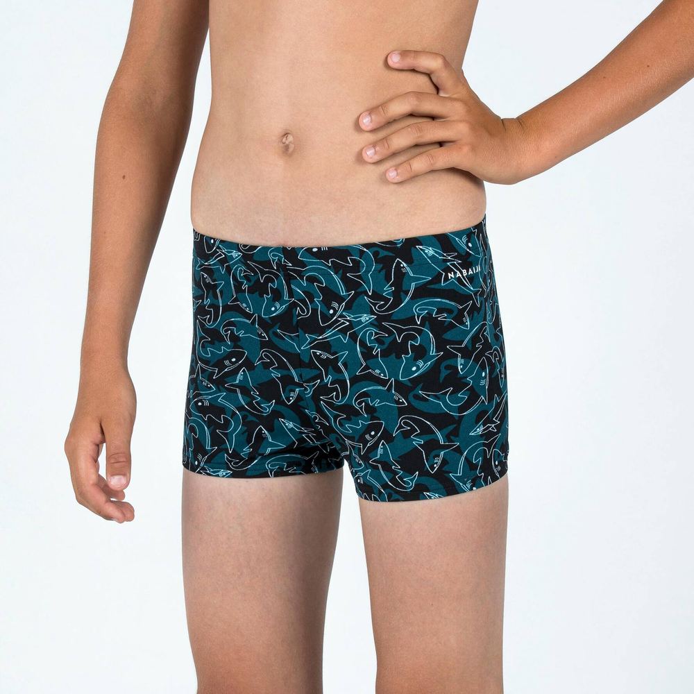 مایو شنا پسرانه NABAIJI (DECATHLON) <br> مدل Boys’ Boxer Swim Shorts