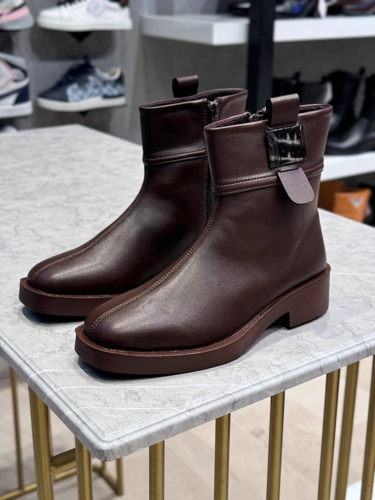نیم بوت کد N6-106 رنگ قهوه ای سایز 38