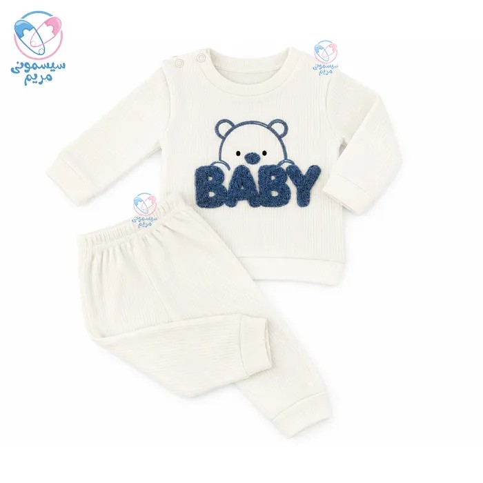 ست بلوز و شلوار کبریتی هپی بر خرس Happy Bear 2329