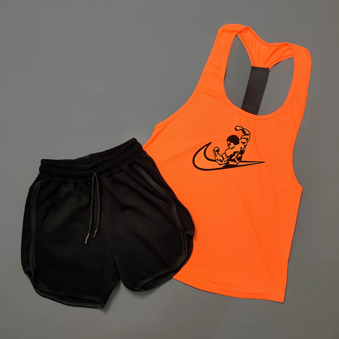 ست رکابی بدنسازی پشت کش دار NIKE ARNOLD