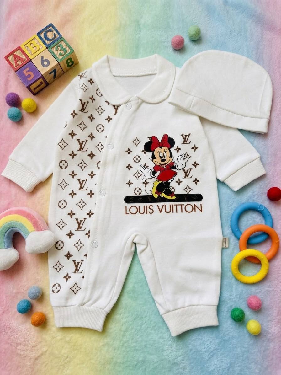 سرهمی نخ پنبه طرح MINI Louis Vuitton