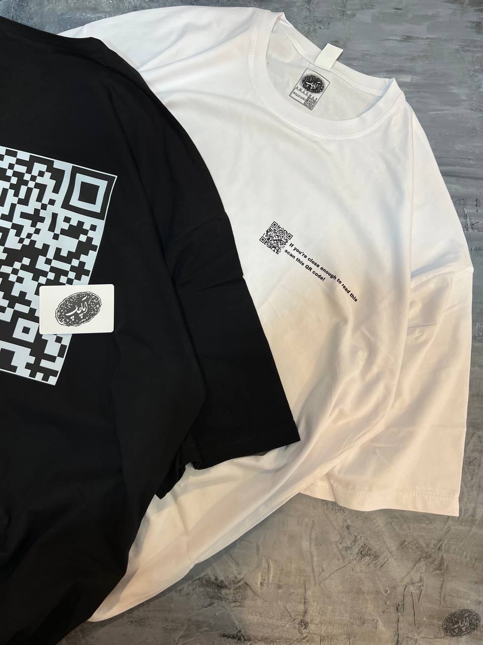 تیشرت طرح اسکن QR Code