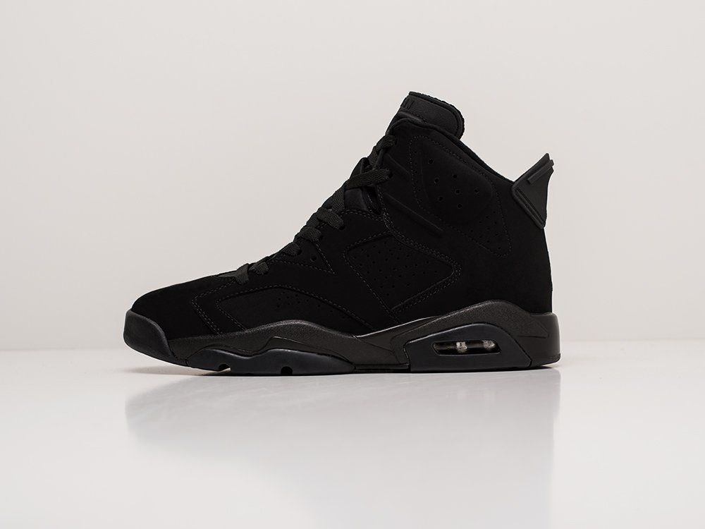 نایک ایر جردن ۶ تمام مشکی Nike air jordan 6 full black