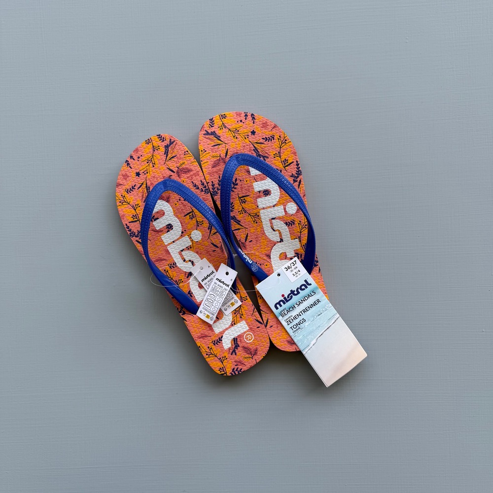 mistral Flip Flops (دمپایی انگشتی -فلیپ فلاپ نارنجی)