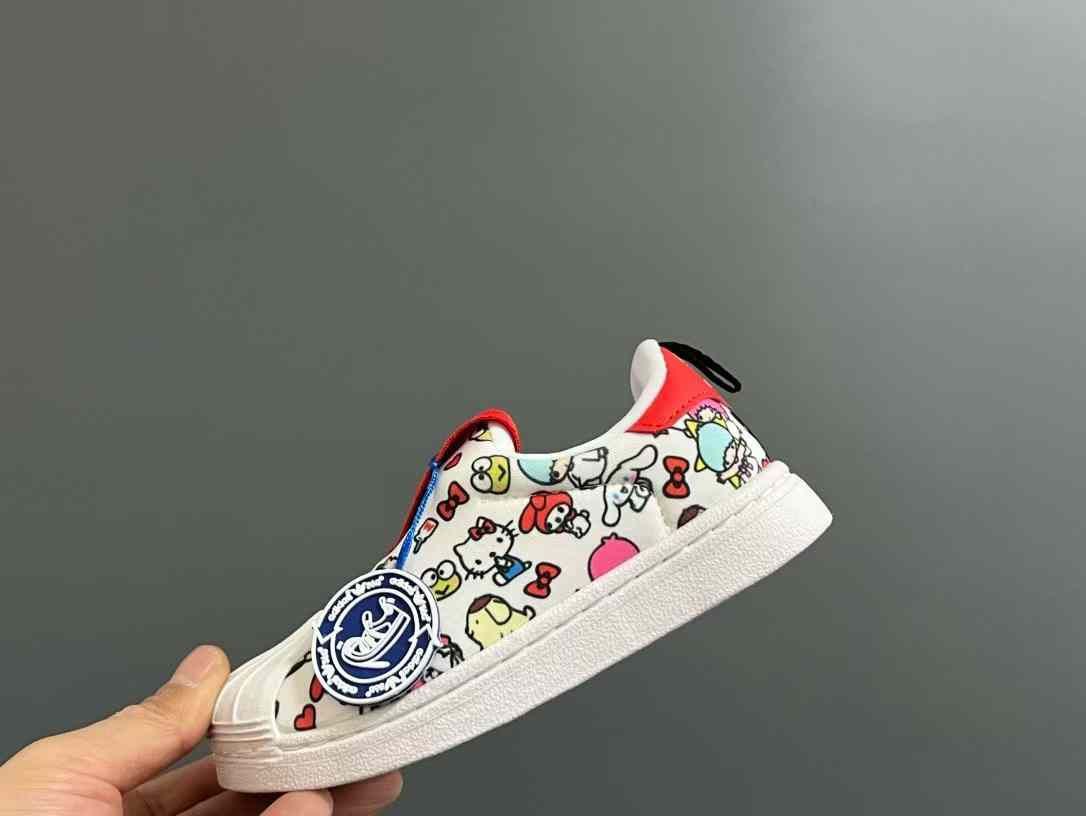 کتونی بچه گانه آدیداس سوپراستار ۳۶۰ سفید Adidas Superstar 360