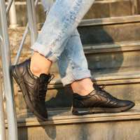 کتانی رانینگ چرم کلاسیک Sample Classic leather Black