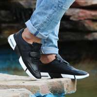 کتانی رانینگ چرم کلاسیک Sample Classic leather Black White