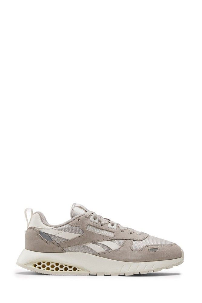 کفش Reebok ریباک ورزشی یونیسکس چرمی کلاسیک HEXALIT MILK COFFEE اورجینال