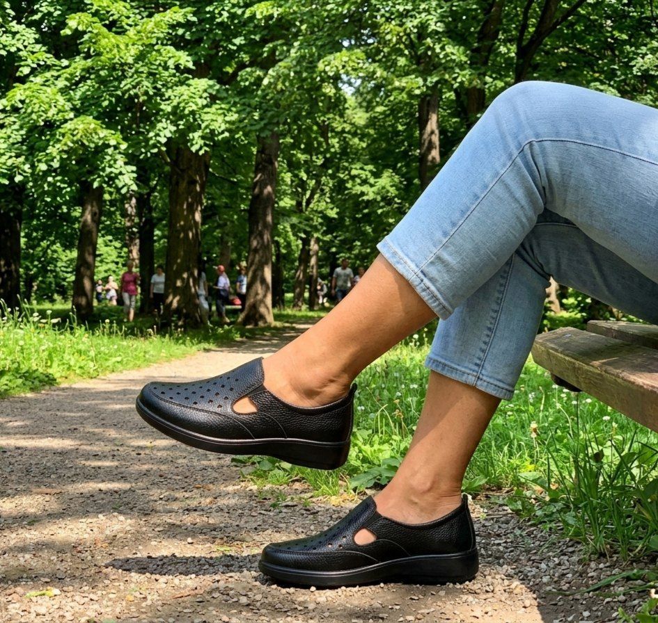 کفش طبی بسیار نرم تابستانی ( کد ۱۷۴ )