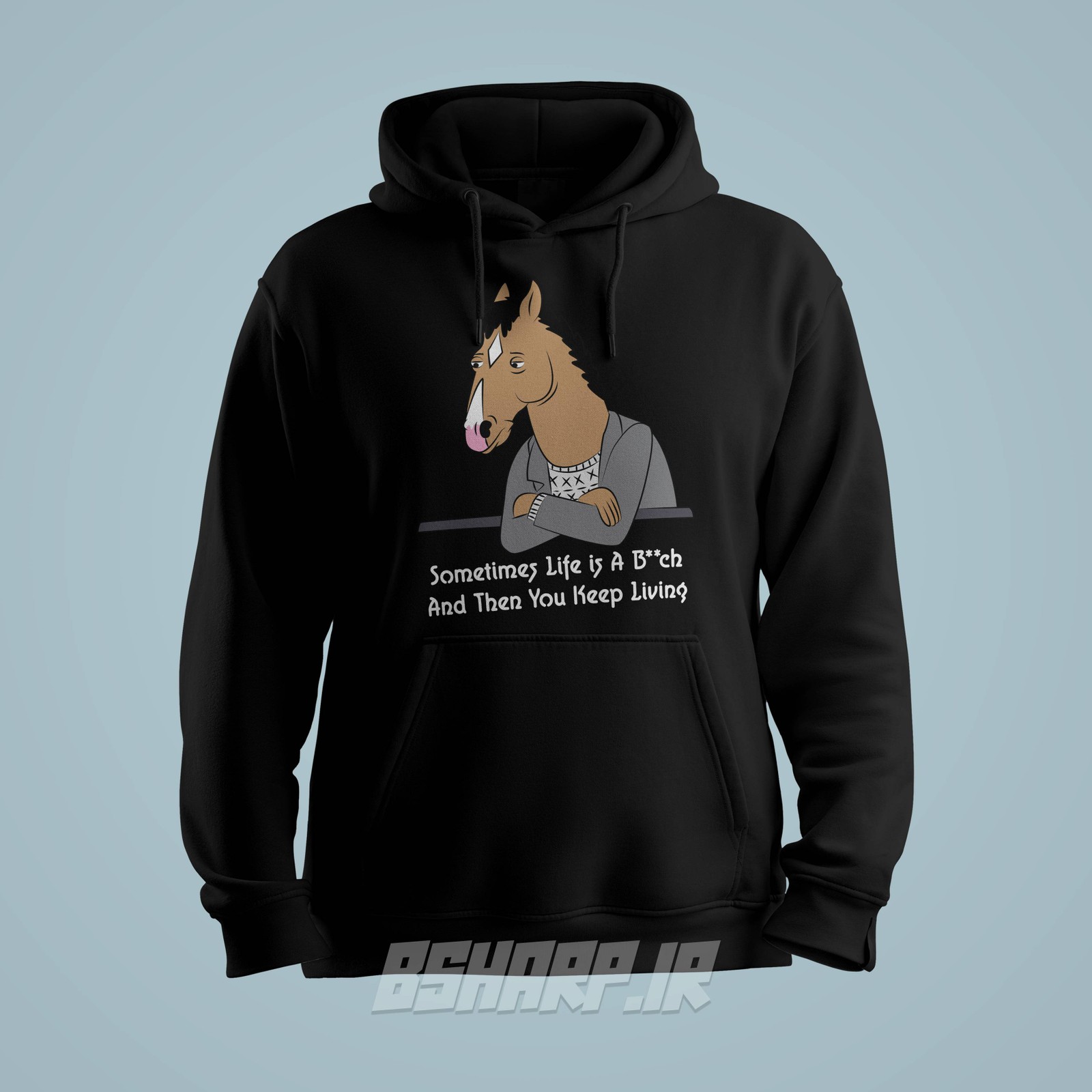 هودی Bojack Horseman طرح You Keep Living