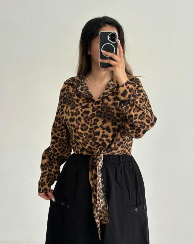شومیزپلنگی گره ای