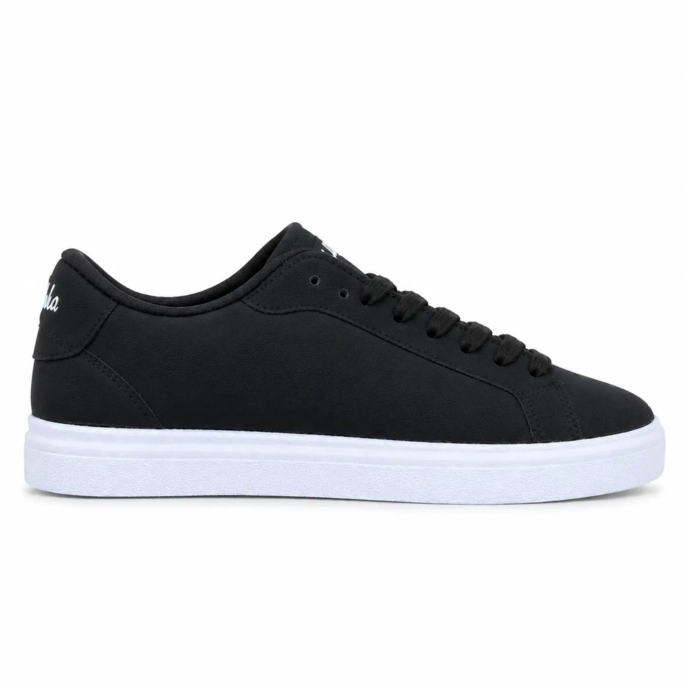 کفش کتانی زنانه ونس برشکا مشکی سفید | vans bershka